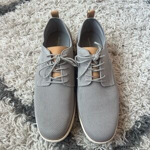 Target Gray Tan Oxfords with Minimalist Design